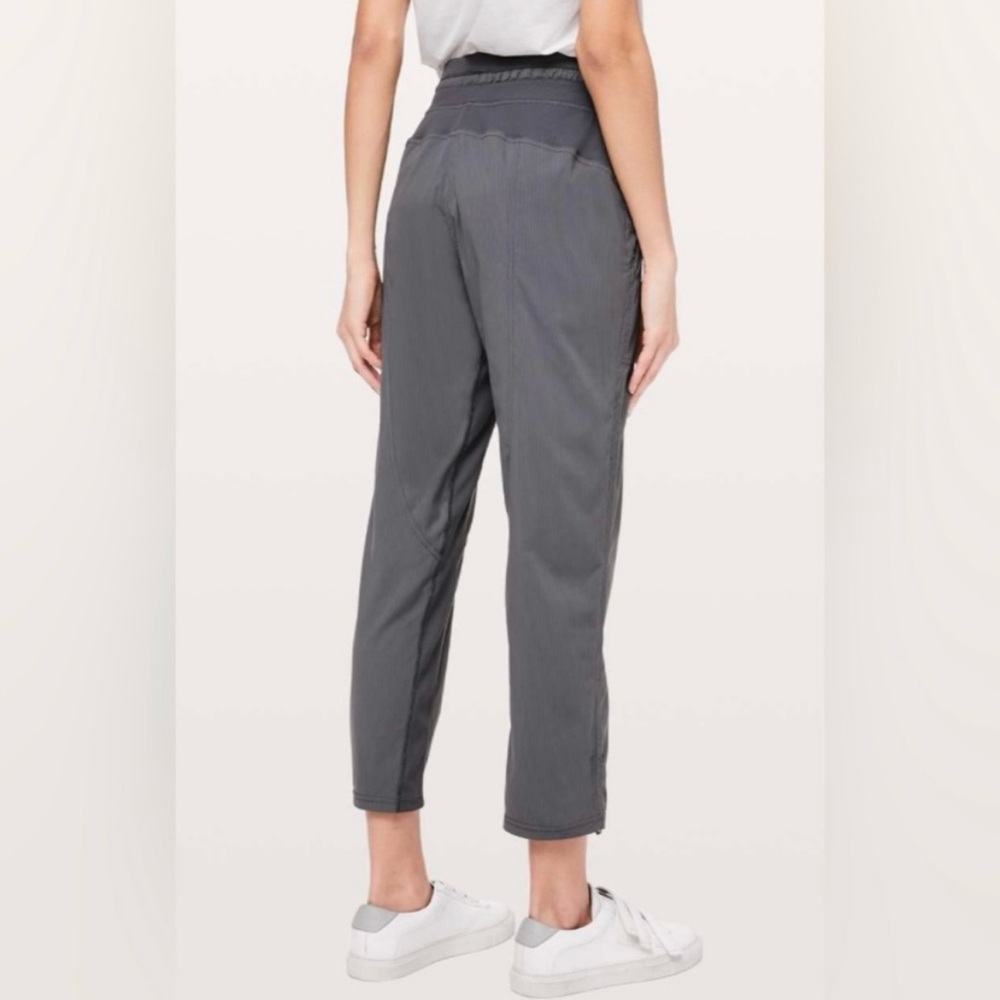 Lululemon Gray Dance Studio Crop Pants - Picture 2 of 11